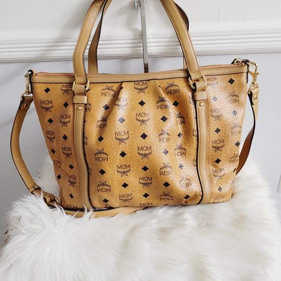 MCM Cognac crossbody - Picture 6 of 16